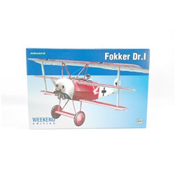 Fokker DR.1 Triplane WW1 Fighter - 1/72 scale