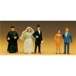 Protestant Wedding Group (5) Standard Figure Set