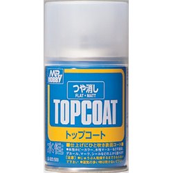 Mr Topcoat Flat Spray - 86ml
