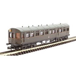 N Gauge Autocoach GWR Twin Cities Brown/Orange Lining