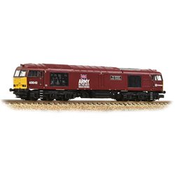Class 60 60040 'The Territorial Army Centenary' DB Schenker/Army Red