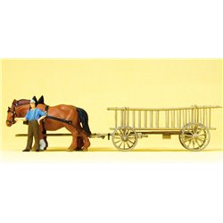 Horse Drawn Rack Wagon