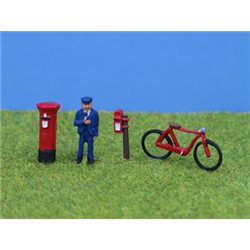 Postman Bike and Postboxes