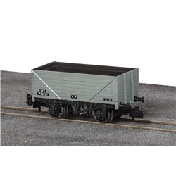 PECO N RTR 9ft 7 Plank Open Wagon, BR, Grey