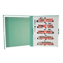 Kato 10-1318 RHB BERNINA EXPRESS 5 CAR POWERED SET. N Gauge USED