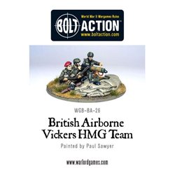 British Para Vickers HMG & Crew