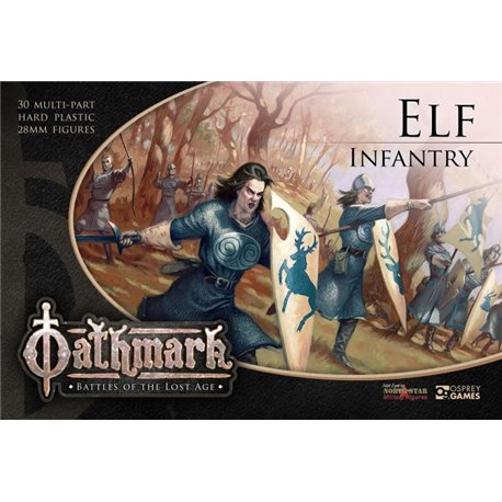 Elf Infantry (x30 figures + bases)