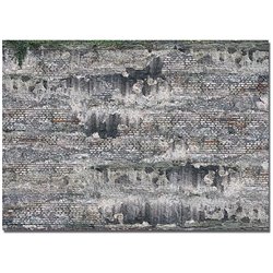 Weathered Stone Wall 2 x card sheets ea 210x148mm