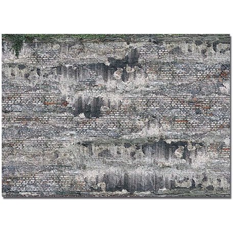 Weathered Stone Wall 2 x card sheets ea 210x148mm