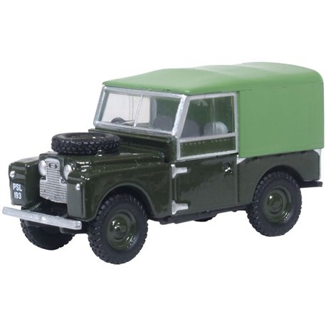 Bronze Green Land Rover Series I 88 Canvas