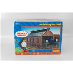 Hornby "Thomas The Tank Engine Collection" Double Engine Shed, Bens Books and Dryaw Station Building. OO Gauge USED