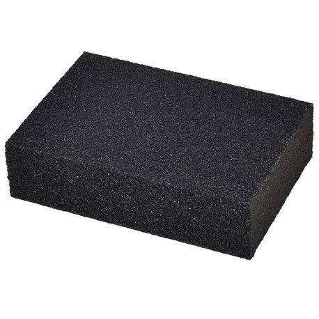 Fine/medium dual grit (P120/P80) sanding sponge