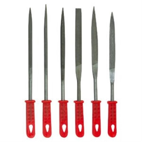 6 Piece warding file set