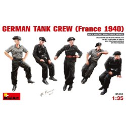 German Tank Crew (France 1940) - 1:35 scale kit