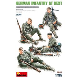 German Infantry at Rest - 1:35 scale kit
