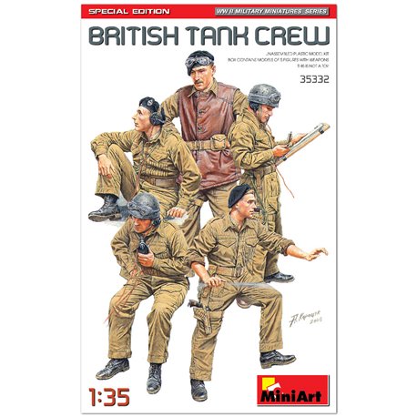 British Tank Crew - Special Edition - 1:35 scale kit