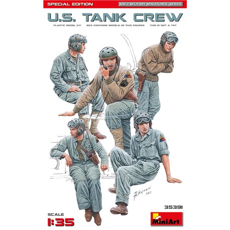 US Tank Crew, (Special Edit) - 1:35 scale kit