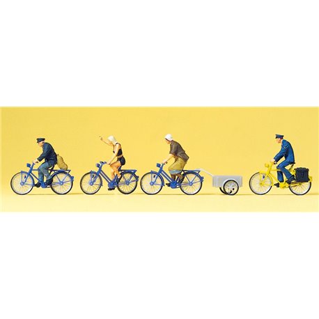 Cyclists (4) Exclusive Figure Set
