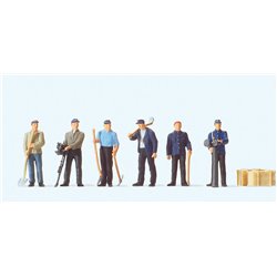 Standing Track Workers (6) Exclusive Figure Set