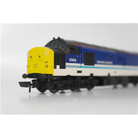 Hornby R2775 Class 37 37414 in Regional Railways livery. OO Gauge USED DCC Fitted