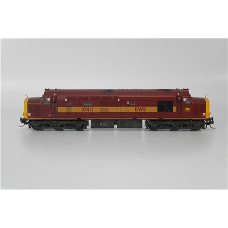 Bachmann Branchline 32-381 Class 37/4 37411 'Ty Hafan' in EWS Livery. DCC Fitted OO Gauge USED
