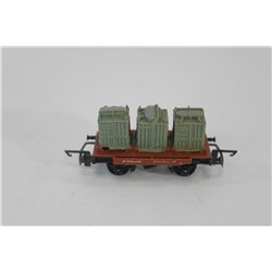 A Rake of 5 Tri-ang TT Various Wagons. TT Gauge USED