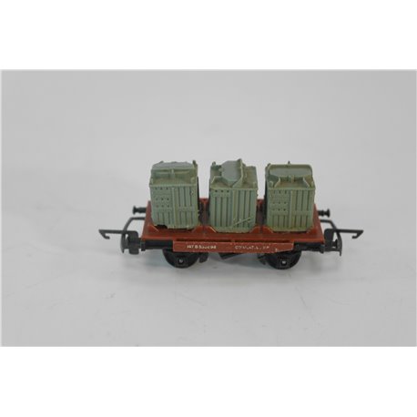 A Rake of 5 Tri-ang TT Various Wagons. TT Gauge USED