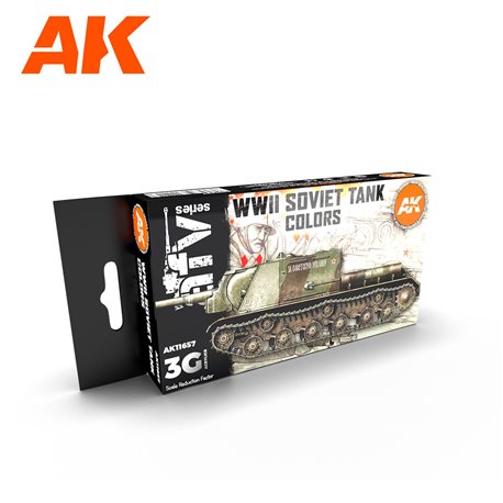 AK Interactive Set - SOVIET CAMOUFLAGES