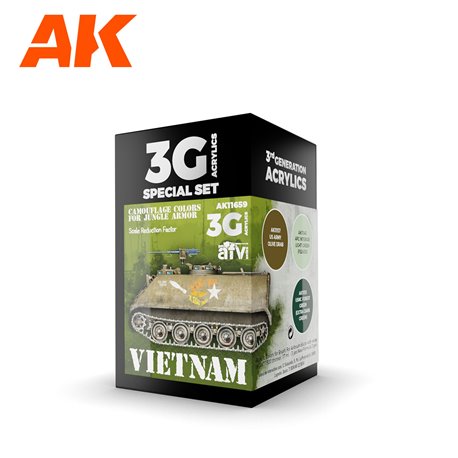 AK Interactive Set - VIETNAM COLORS