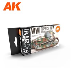 AK Interactive Set - WWI FRENCH COLORS