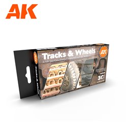 AK Interactive Set - TRACKS AND WHEELS