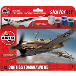Hanging Gift Set - Curtiss Tomahawk IIB - 1/72 scale model kit