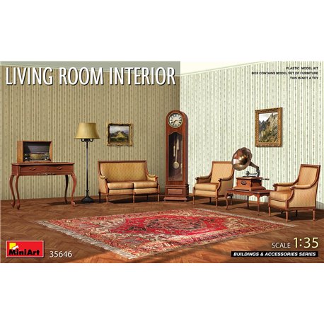 Miniart 1:35 - Living Room Interior