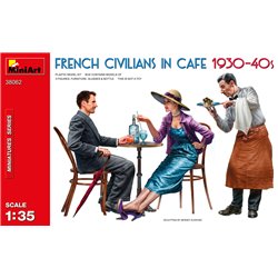 Miniart 1:35 - French Civilians in Cafe 1930-40's