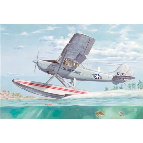 Cessna L-19/O-1 Bird Dog floatplane - 1/32 scale