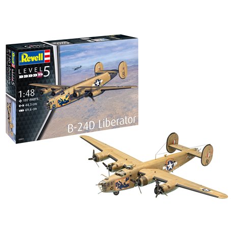 B-24D Liberator - 1/48 scale model kit