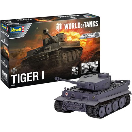 Revell World of Tanks 1:72 - Tiger I