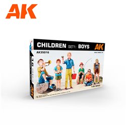 Children Set 1 Boys - 1/35 scale