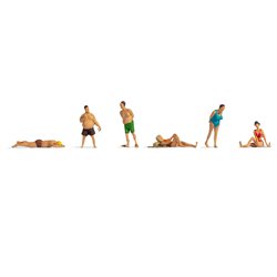 Sunbathers (6) Hobby Figure set