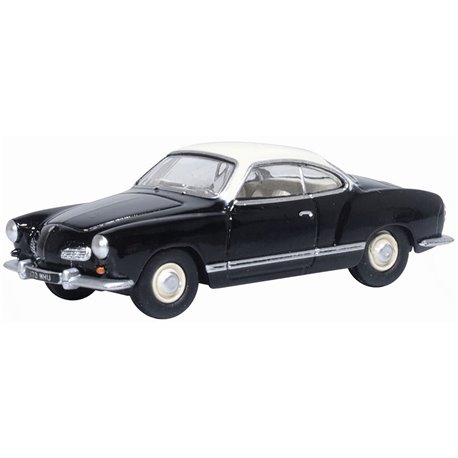 VW Karmann Ghia Black/Lotus White