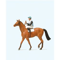 Jockey on Racehorse