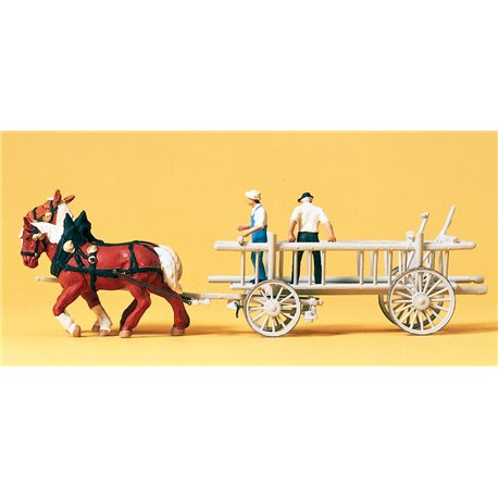 Horse Drawn Rack Wagon