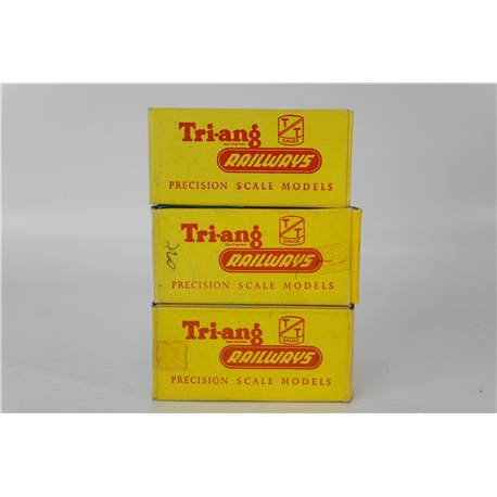 A Set of 3 Tri-ang TT Wagons TT Gauge USED