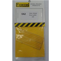 Eckon EA2 - 2mm Etched Brass Ladders (x6)
