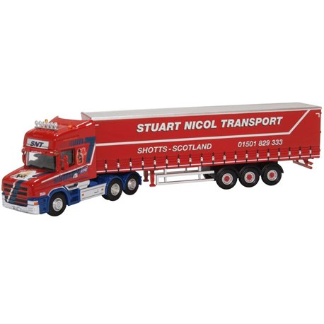 Scania T Cab Short Curtainside Stuart Nicol Transport