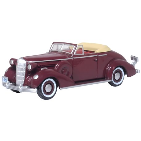 Buick Special Convertible Coupe 1936 Cardinal Maroon