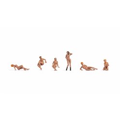 Nude Models (6) figures set