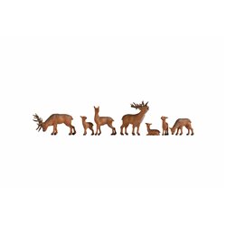 Deer (7) figures set