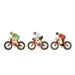 Racing Cyclists (3) figures set