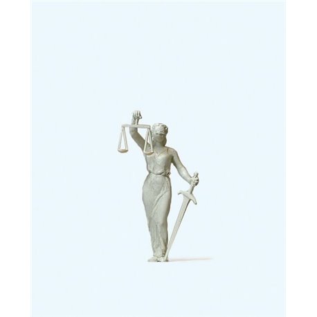 Justice Statue Figure